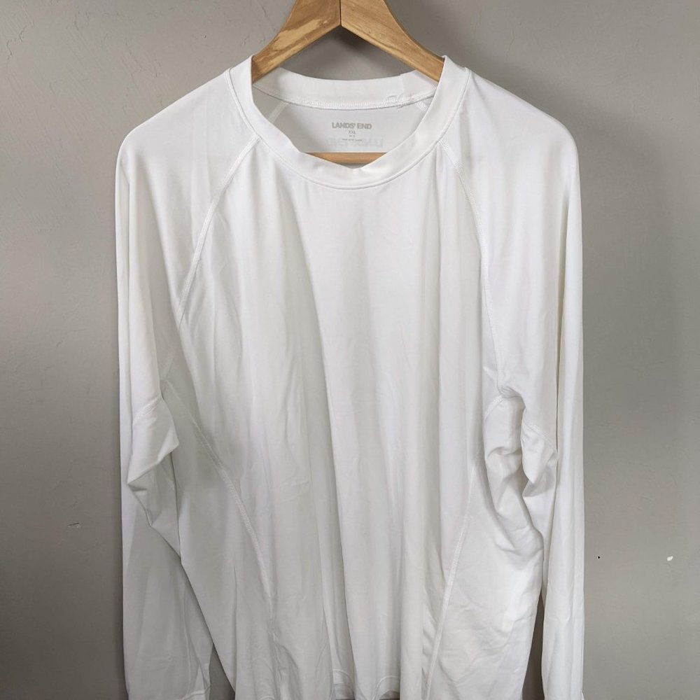 Men's XXL Long Sleeve Swim Tee Rash Guard